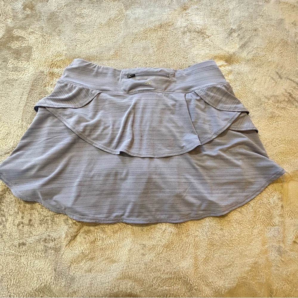 Ideology purple ruffle skort golf tennis Size L